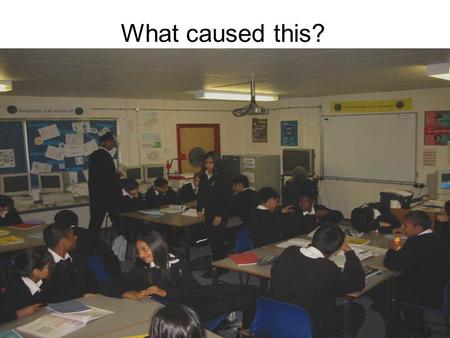 What caused this?. PLANNING FOR LEARNING (SEN-LESSON PLANNING) Objectives; To know the essential components of a lesson plan. To understand the importance.