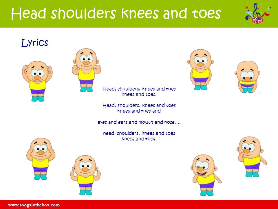 Head shoulders knees and toes - ppt video online download