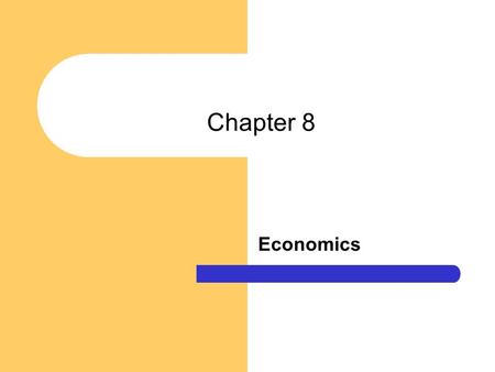 Chapter 8 Economics.