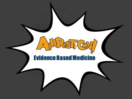 Evidence Based Medicine. What is Evidence Based Medicine? What qualifies as Evidence Based Medicine? Does Airrosti treat patients by utilizing an Evidence.