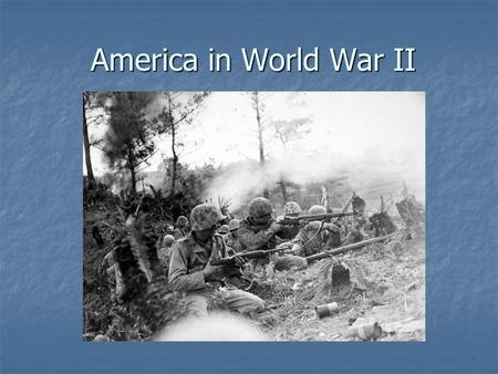 America in World War II. The Shock of War Americans unified after Pearl Harbor Americans unified after Pearl Harbor Unfortunately, 110,000 Japanese- Americans.