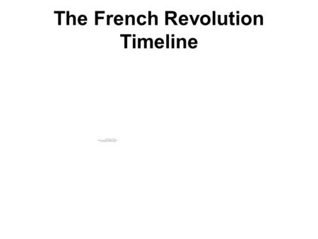 The French Revolution Timeline. Causes May 10, 1774 - Louis XVI made King He was a weak leader and had trouble making decisions government had serious.