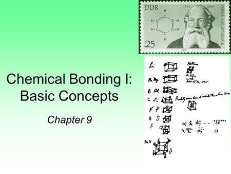 Chemical Bonding I: Basic Concepts Chapter 9. 9.1 Valence electrons are the outer shell electrons of an atom. The valence electrons are the electrons.