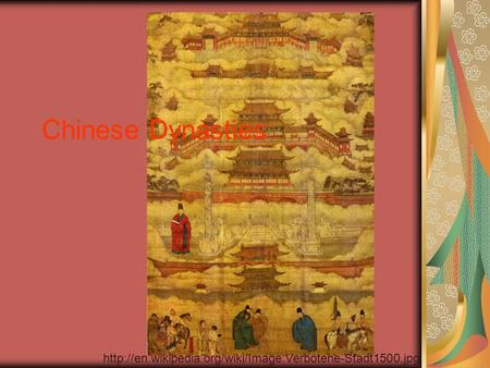 Chinese Dynasties