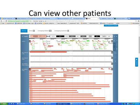 Can view other patients. Also search Pubmed, google, etc.