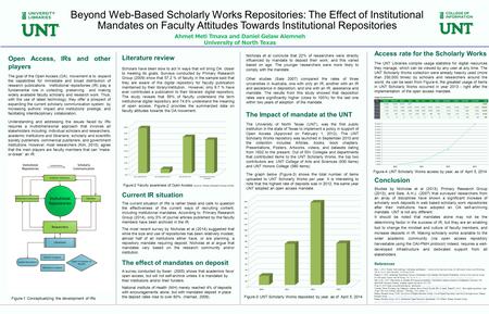 Beyond Web-Based Scholarly Works Repositories: The Effect of Institutional Mandates on Faculty Attitudes Towards Institutional Repositories Open Access,