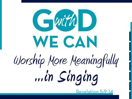 Singing is done “when you come together” (1 Cor. 14:26) Singing is done “in the midst of the assembly” (Heb. 2:12) Singing is done “to one another” (Eph.