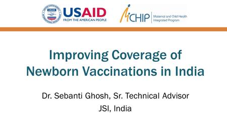 Improving Coverage of Newborn Vaccinations in India