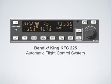 Automatic Flight Control System