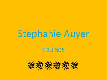 Stephanie Auyer EDU 505. Introduction Welcome to the 4 th grade E-lab Webquest. Your time is limited, so it is important to stay focused. Work hard and.