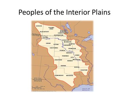 Peoples of the Interior Plains. The Sarcee The Blackfoot The Gross Venture The Assiniboin The Plains Cree The Plains Ojibwa The Plains Natives included.