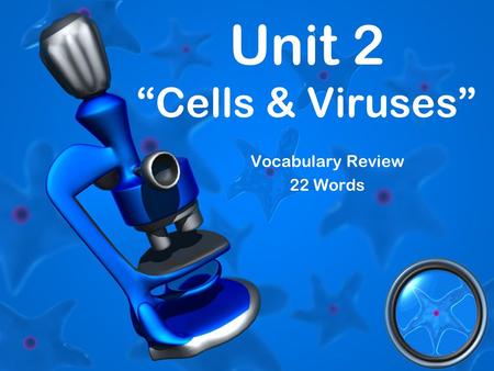Vocabulary Review 22 Words