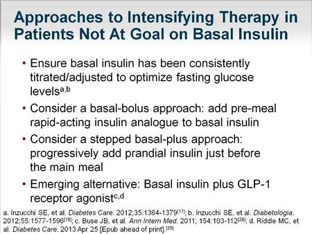 Adding Prandial Insulin to Basal Insulin: Key Challenges