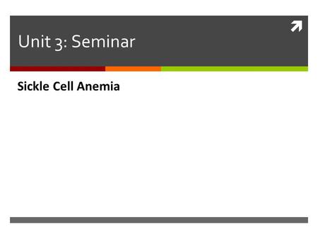  Unit 3: Seminar Sickle Cell Anemia. Types of Biomolecules Figure 2-17 Molecular Biology of the Cell (© Garland Science 2008)