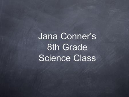 Jana Conner's 8th Grade Science Class.  e_of_the_elements.png.html