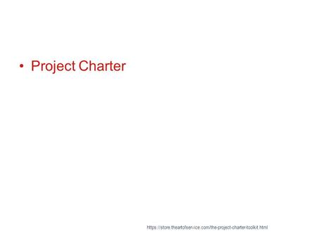 Project Charter https://store.theartofservice.com/the-project-charter-toolkit.html.