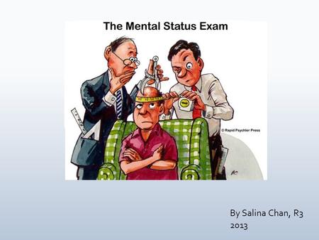 The Psychiatric Mental Status Examination - ppt download