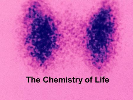 The Chemistry of Life. E. coli vs. E. coli Atoms Submicroscopic units of matter Smallest unit of all physical material.