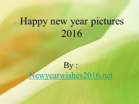 Happy new year pictures 2016