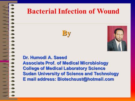 Bacterial Infection of Wound