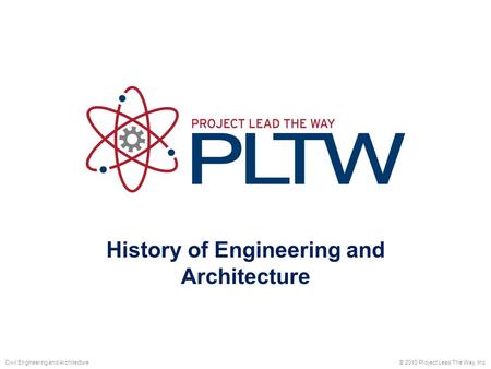 History of Engineering and Architecture
