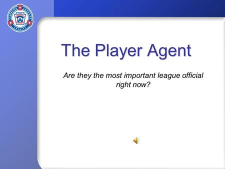 The Player Agent Are they the most important league official right now?