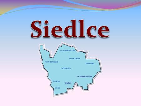 The Emblem of Siedlce Symbols of the city A Logo of Siedlce.
