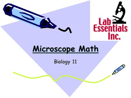 Microscope Math Biology 11.
