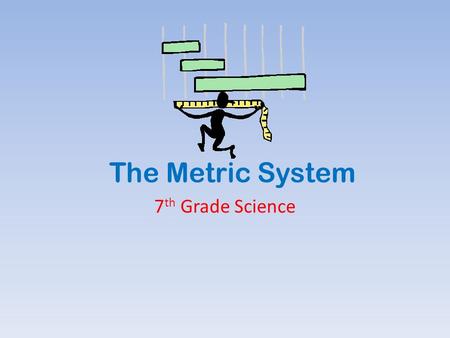 The Metric System 7 th Grade Science. Why we use the metric system: It is used by almost every other country in the world. It is based on 10, so it’s.