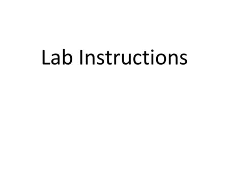 Lab Instructions. Materials and Equipment Distilled Water Zinc metal Filter Paper Plastic Wash Bottle Copper II sulfate Tap water Pencil (not a pen) Plastic.