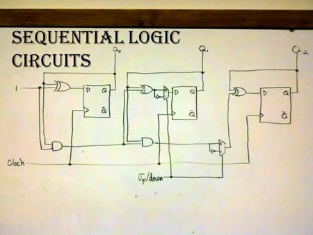 Sequential logic circuits