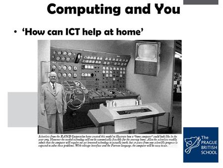 Computing and You ‘How can ICT help at home’. Aims of this session A practical hands-on session allowing you time to experience the software your children.