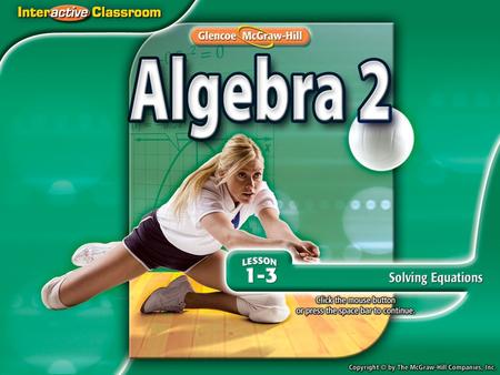 Splash Screen. Lesson Menu Five-Minute Check (over Lesson 1–2) Then/Now New Vocabulary Example 1:Verbal to Algebraic Expression Example 2:Algebraic to.