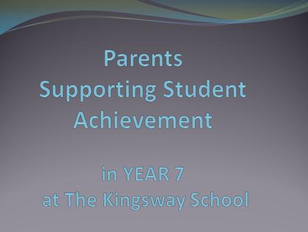 Parental Engagement All parents Everyone can do this well No qualifications needed No cost involved NOT rocket science!