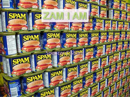 I am Zam. Zam I am. I like red eggs and spam. Do you like red eggs and spam? NO, I do not like red eggs and spam.
