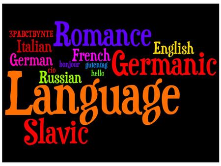 Name the three language families in Europe Most European languages are in 3 main categories Germanic Languages Romance Languages Slavic Languages.