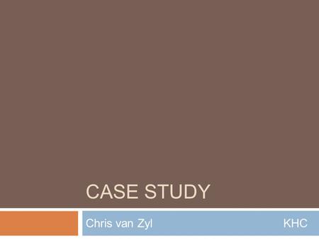 CASE STUDY Chris van Zyl KHC. MR X  21 Year old male  Stab wound L parasternally, 3 ICS (sucking wound)  Surgical emphysema extending to neck  Haemodynamically.