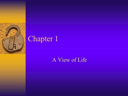 Chapter 1 A View of Life. Copyright © The McGraw-Hill Companies, Inc. Permission required for reproduction or display. 2 I. How to Define Life 1.Living.
