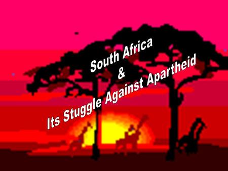 Welcome to South Africa South Africa is a country in transition. It is a combination of both traditional values as well as modern lifestyles.
