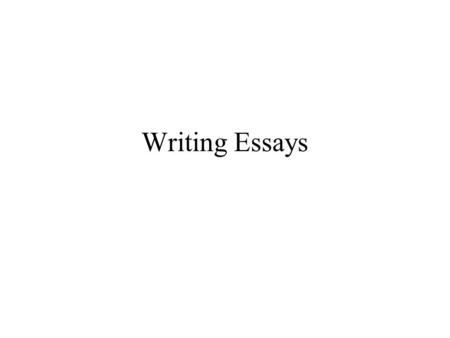 Writing Essays. Heading Top left corner of the page Your name English I Period ___ McConnell Date A creative title should be centered over the paper.