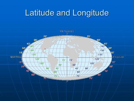 Latitude and Longitude. Latitude and Longitude is one way of expressing absolute location. Houston, TX - They are imaginary lines that circle the globe.