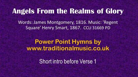 Tune: LAUDATE DOMINUM (Parry), PD - ppt download