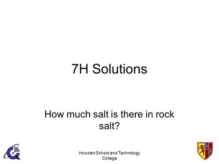 How much salt is there in rock salt?