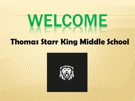 Thomas Starr King Middle School.  Introduction  Certificate of Completion Policy  Culmination Policy  High School Requirements  A – G Requirements.