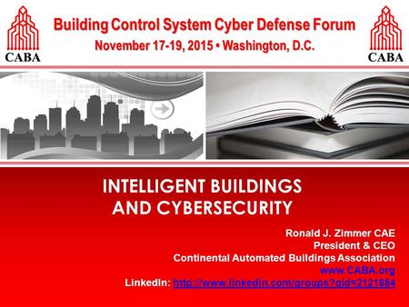 INTELLIGENT BUILDINGS AND CYBERSECURITY