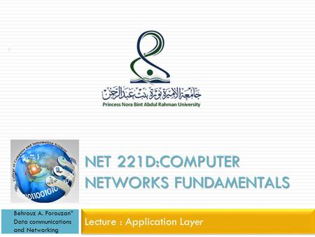 Net 221D:Computer Networks Fundamentals