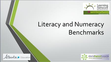 Literacy and Numeracy Benchmarks Prepared by SAPDC Learning Facilitator Team.