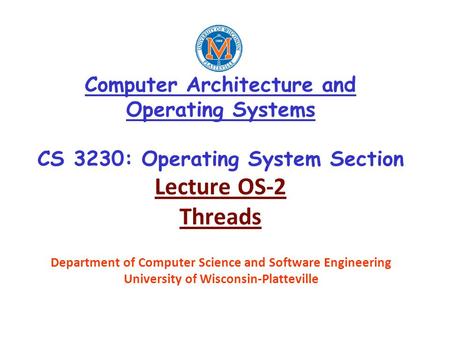 Department of Computer Science and Software Engineering