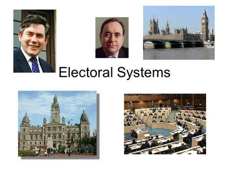 Electoral Systems. Why do we have elections? Should all citizens be allowed to vote?