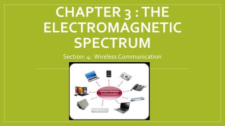 Chapter 3 : The Electromagnetic Spectrum